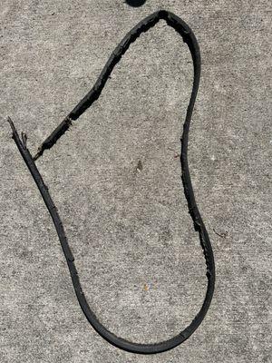 Drive belt that they claim was inspected seven weeks prior and determined it was fine.