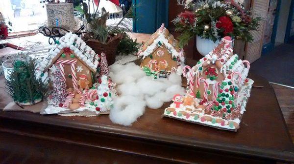 Christmas Ginger bread houses lovely.