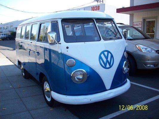 VW Bus -- Restored at Maaco Sunnyvale.