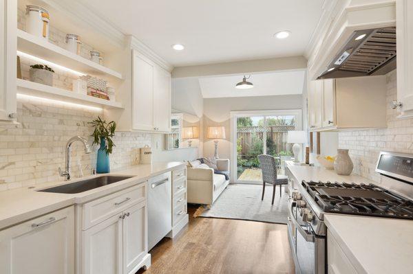 Updated kitchen in Mountain View.