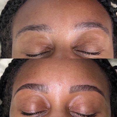 Brow wax and fill (No tint)