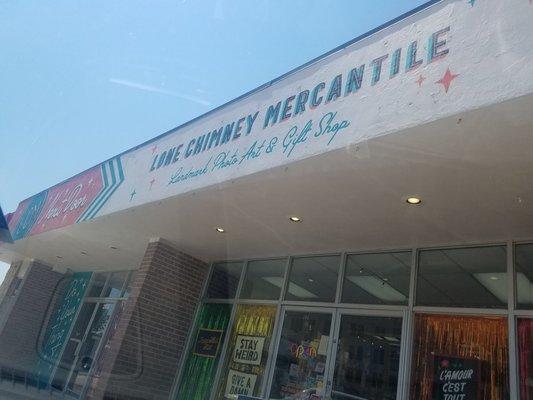 Store signage