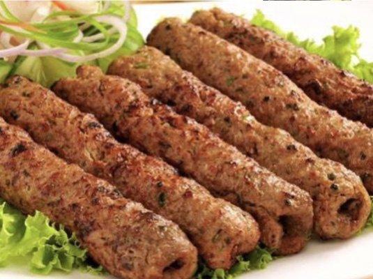 Chicken seekh kebab