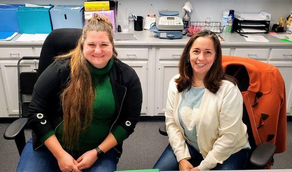 Mission Physical Therapy Office Staff!  Lisa & Roxanna