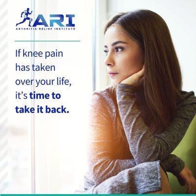 Don't wait another minute to feel better. If knee pain has taken over your life, it's time to take it back.