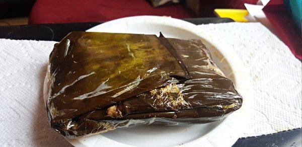 Oaxaqueno tamale.