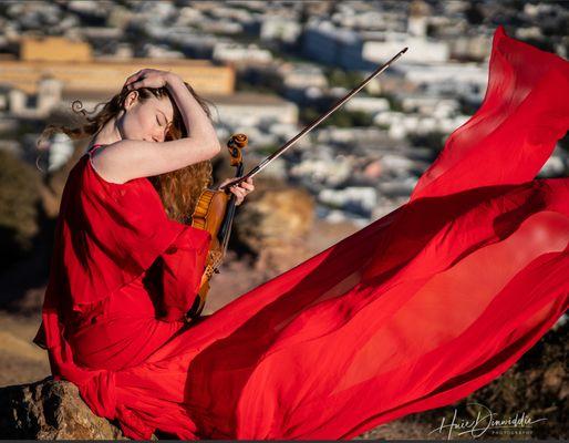 Violinist in San Francisco