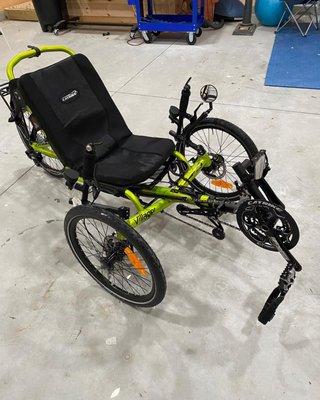 Catrike Villager recumbent trike