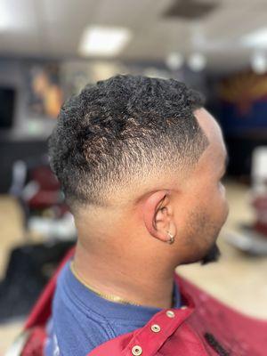 Low bald fade