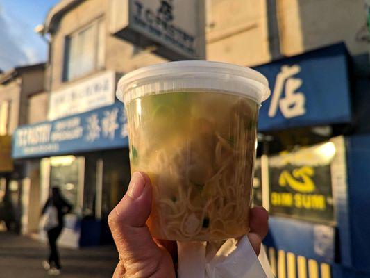 wonton noodles $6.80