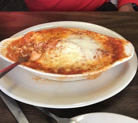 lasagna: very good