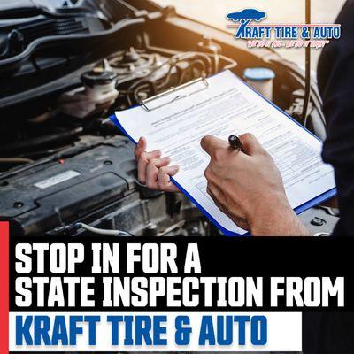 Offering State Inspections!