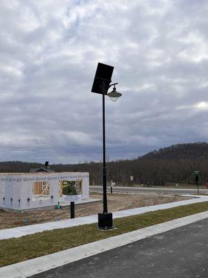 Solar street lights