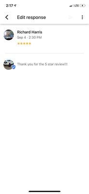 5 Star Review! Woohoo!!!! Over 75 Real verified 5 Star reviews across the web - Autotrader.com - cars.com - cargurus.com ebay.com GOOGLE.com