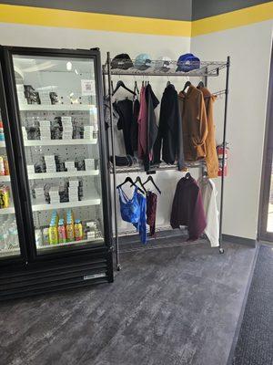 S2 Clothing rack & Fridge full of goodies