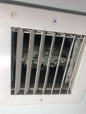 Inside air vent