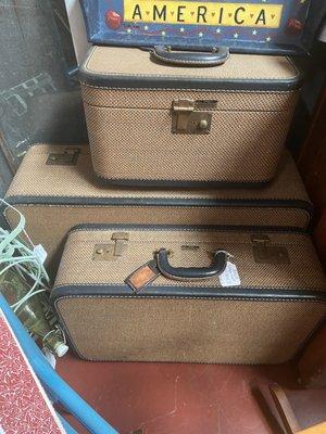 Vintage suitcases