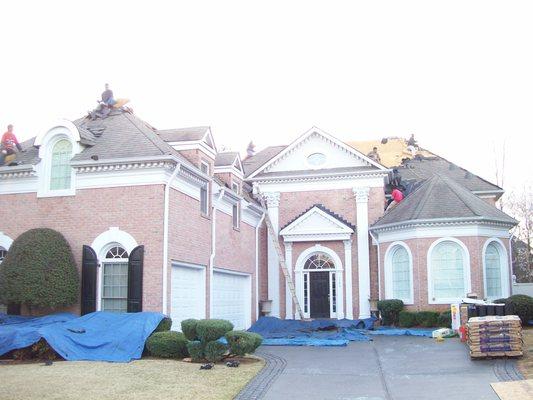 New Roof Installation Alpharetta, Georgia