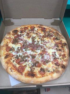 Pepperoni/sausage pizza