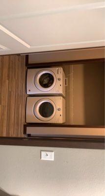 Washer and dryer in each room