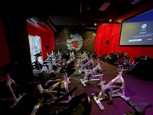 Ride Spinning Studio, Crunch Fitness Gym, Downtown Tampa