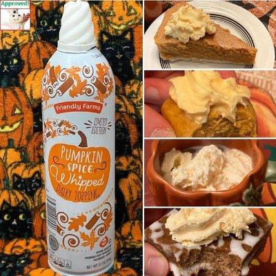 Friendly Farms Pumpkin Spice Whipped Dairy Topping