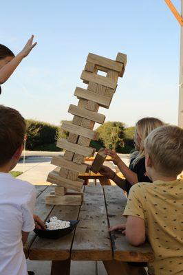 Bring your kids to the winery & olive mill! Sip on a glass of Calivines while they play with all our outdoor activities.