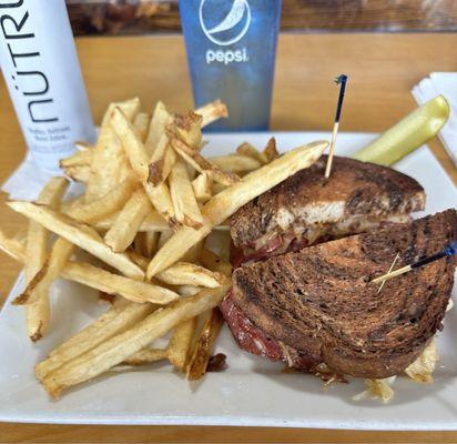 Reuben and Hand Cut Fries