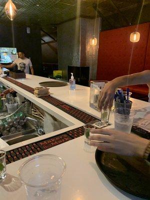 Bar counter