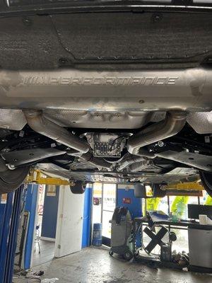 New M performance exhaust