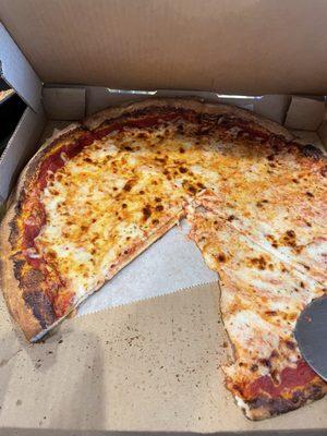 Large cheese pizza