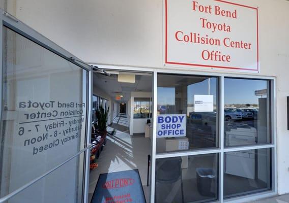 Welcome to the Fort Bend Toyota Collision Center - Richmond TX