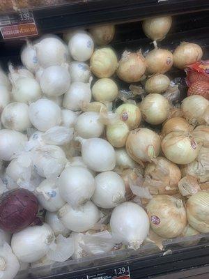 Rotten onions