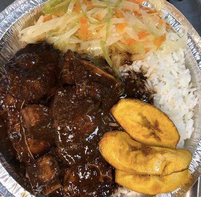 Stew Pork w/ White Rice