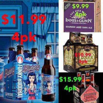 Craft beer sale