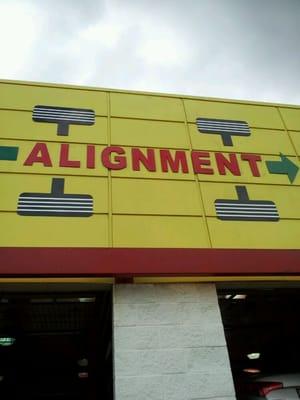 Alignments 7 days a week. Doing it right!!!