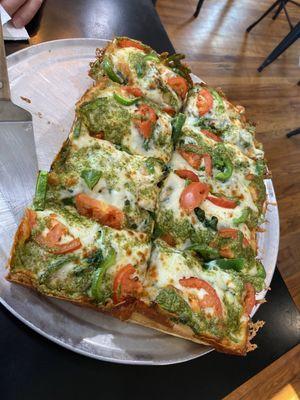 Sound Garden Detroit style pizza