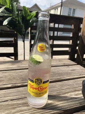 Topo Chico with Lime