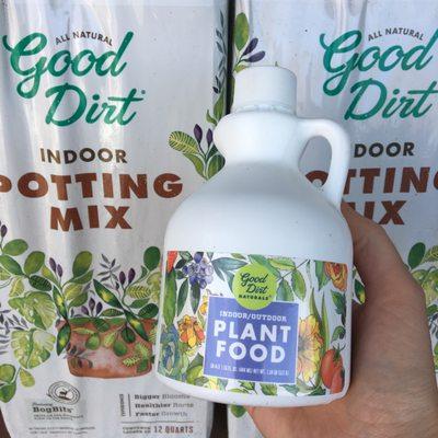 Good Dirt Potting Soil and Plant Food