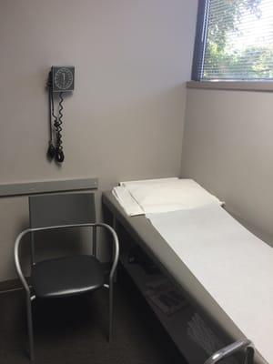 One of the 10 exam rooms