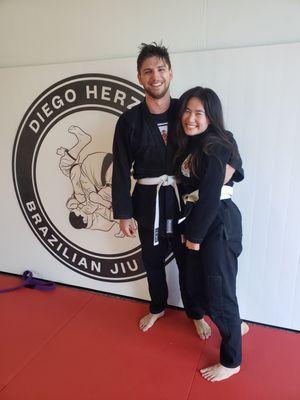 Couples that practice Brazilian Jiujitsu together, tend to stick together !