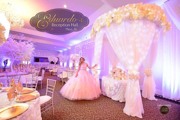 Event and Venue for Quinceañeras, weddings as well as other planning and organizing of Social and Business/Corporate Events