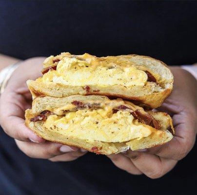 Bacon, Egg & Cheese Croissant!