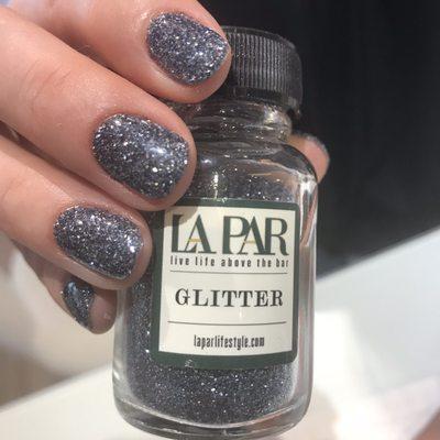 Gun Metal Glitter Bomb