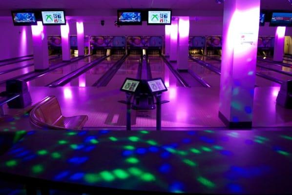 Cosmic Bowling. Monday- Thursday 6:30pm- 10:30pm