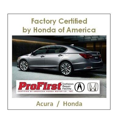 Acura/Honda Factory Certified