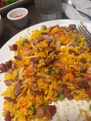 Pork fried rice