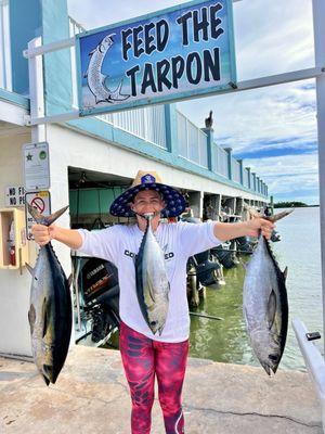 Fishing trip courtesy of Coldwell Banker Schmitt