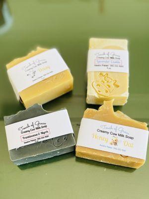 Touch of Grace natural soaps.