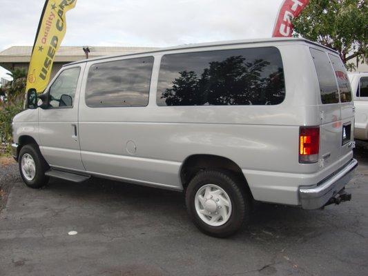 12 Passenger Vans Available